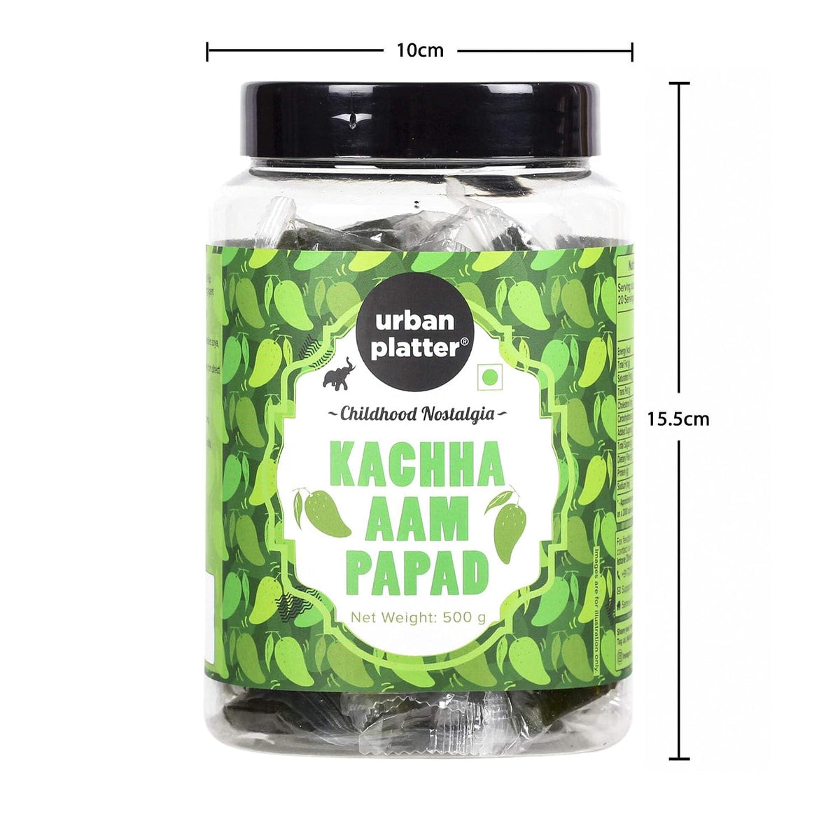 urban platter Kachha Aam Papad (Keri), 500Gram - Fresh