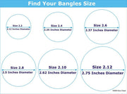 NMII Metal and Bangle Set for Women & Girls