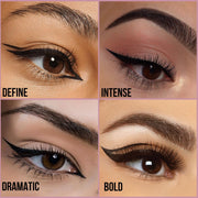 INSIGHT No Smudge Eyeliner - Black | Intense Matte Finish | Quick Drying |Smooth Application | Waterproof | Smudgeproof, 4 ml