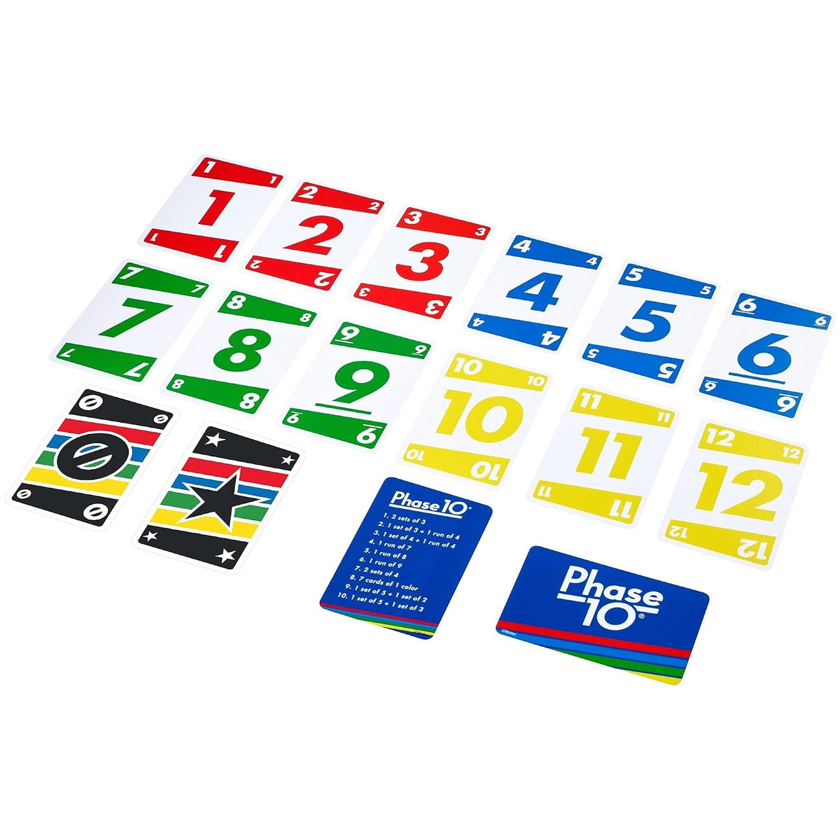 Mattel Games Uno Flip Side & Phase 10 Card Game for All (Multicolour),Pack of 1
