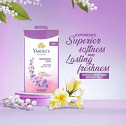 Yardley London Morning Dew Perfumed Beauty Talc | For Fragrant Glow |100g