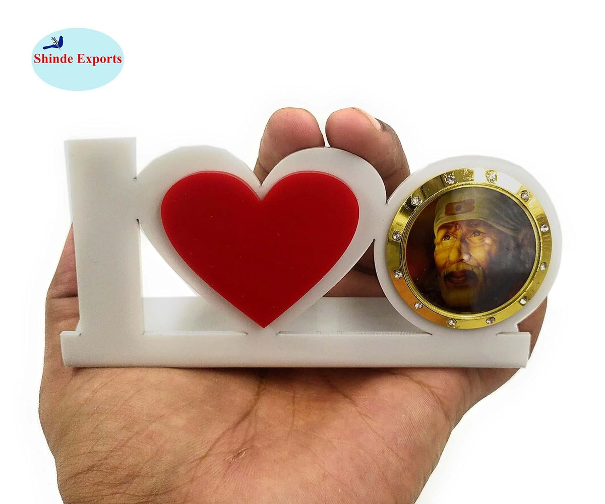 SHINDE EXPORTS Shirdi Saibaba Decorative showpiece Table Decor