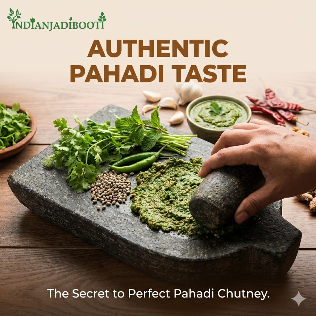 IndianJadiBooti Bhanjeera Beej (Perilla Seeds) - 50g | Himalayan Superfood Rich in Omega-3 | Authentic Pahadi Bhangjeera for Chutney & Roasted Snacks