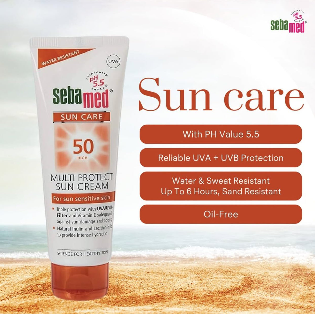 SebaMed Sun Care Cream SPF50 - 75ml