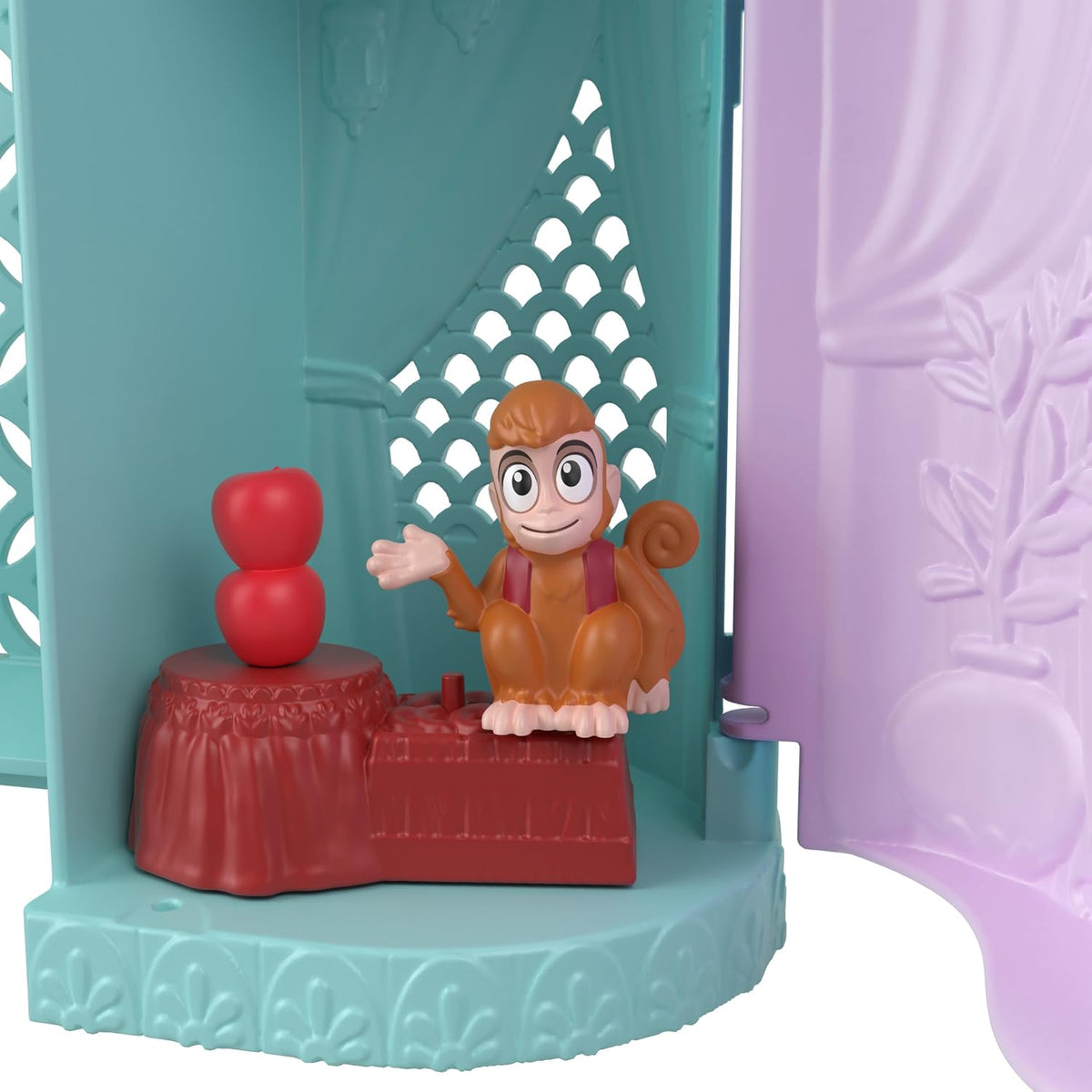 Mattel Disney Frozen Toys, Storytime Stackers Jasmine's Palace, Stackable Doll House with Small Doll, 2 Friends & 8 Pieces, Inspired by Disney's Aladdin Movie