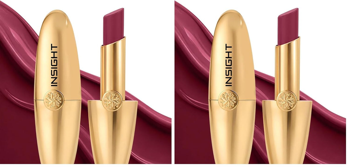 INSIGHT Cosmetics Crème Comfort Lipstick – High-Shine Gloss Finish| Hydrating | Deeply Nourishing | Butter Glide | Plumping Effect | Lightweight Feel & Radiant Lip Color (Unfaithfully Yours) – 3.4 g