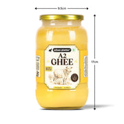 Urban Platter A2 Bilona Cow Ghee, 1L (Traditional Curd-Churned Desi Ghee | Made from A2 Cow Milk | Pure Ghee for Cooking, Tadka & Daily Meals)
