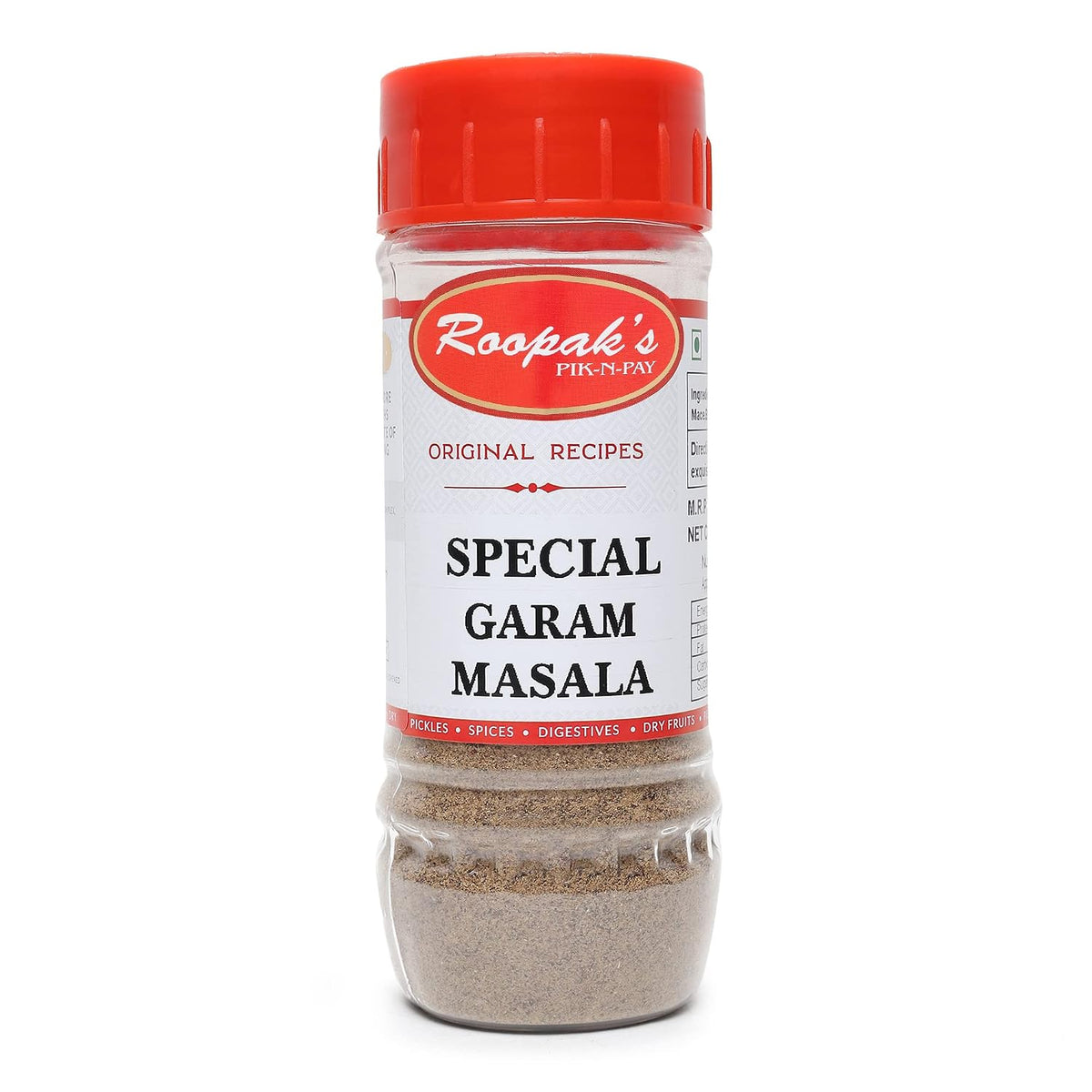 ROOPAK'S PIK-N-PAY'S - Combo Pack Of Special Achari Masala + Special Garam Masala (Pack Of 2, 100Gm Each)