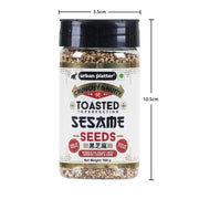 Urban Platter Toasted Sesame Seeds, 100g (Nutty & Crunchy | Toasted to Perfection | High in Protein | High in Fibre | Sprinkle on Salads, Rice, Noodles, soups, etc.)