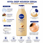 NIVEA Cocoa Butter Body Lotion for Dry Skin 400ml