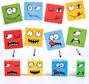 Toy Imagine Emoji Face Cube Puzzle Game for Kids