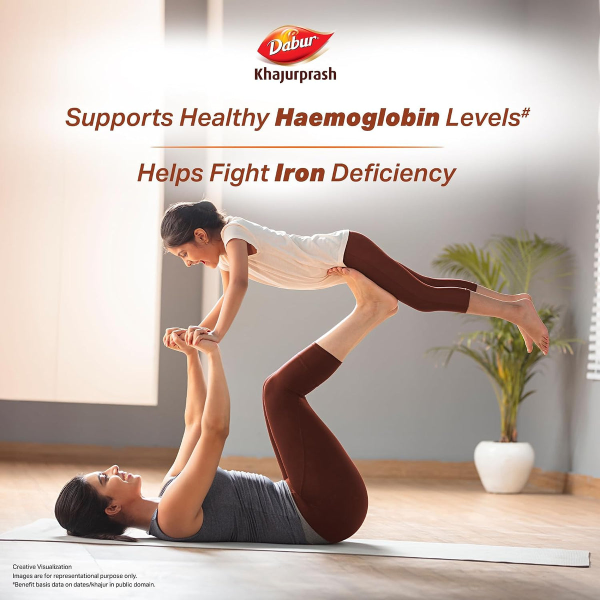 Dabur Khajurprash - 900g | 3X Immunity Action | Supports Healthy Haemoglobin Levels | Helps Fight Iron Deficiency | 40+ Chyawanprash Herbs | Natural Source of Iron | Goodness of Khajur & Giloy