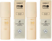 INSIGHT Professional Glow Stick - (Callisto) | Glowly Finish | Cream to Powder Texture | Easily Blendable,Travel Friendly - 8.5gm (Pack of 2)