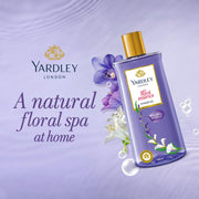 Yardley London| Shower Gel| Floral Essence| With Natural Floral Oils Of Gardenia & Waterlily| No Parabens| No Silicones | 250ml