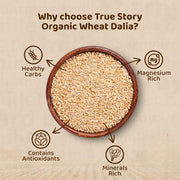 NatureVit Wheat Daliya 400 Gram | Broken Wheat | Godhuma Daliya | Chemical & Preservative-Free | Easy to Cook & Digest
