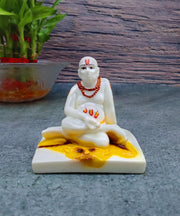 SHINDE EXPORTS Shree Swami Samarth murti Idol Statue for car Dashboard (6.5cm)