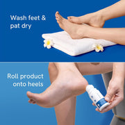 Be Bodywise 20% Urea Foot Cream Roll On 75ml | For Dry & Cracked Heels | With 2% Lactic Acid, Vitamin E & Olive Oil | Helps Moisturise and Repair Cracked Heels