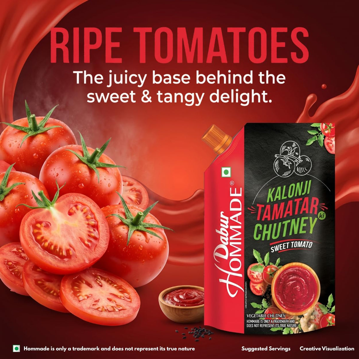 Dabur Hommade Kalonji Tamatar Ki Chutney,200g