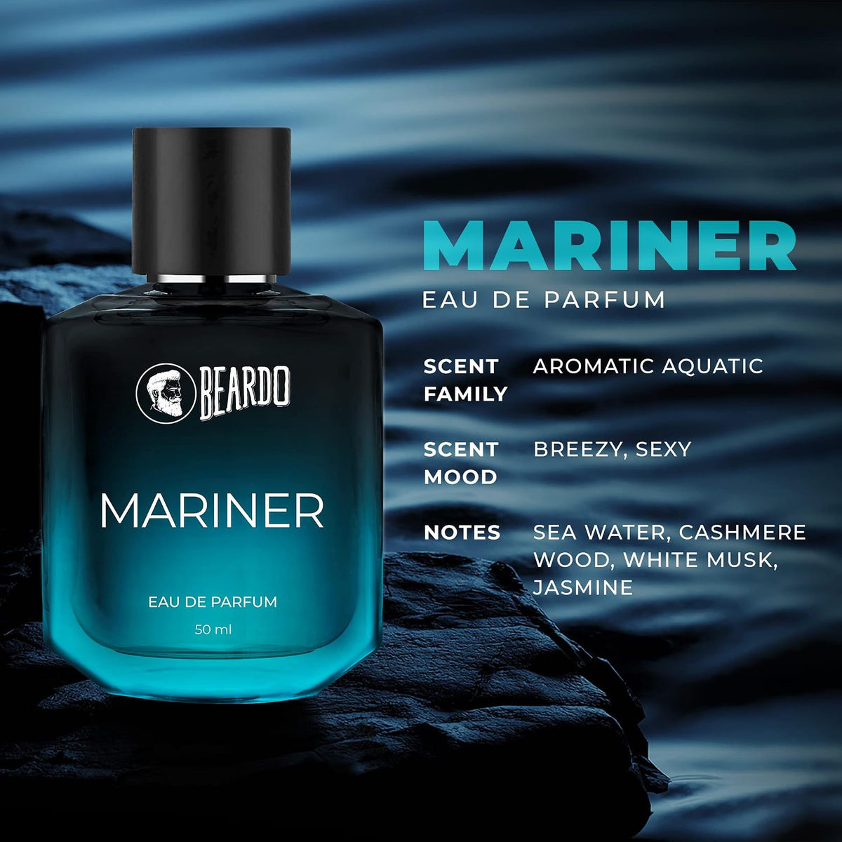 BEARDO Mariner Perfume & FREED Marina Bae Perfume Edp Set Of 2 | For Unisex | Gift For Couple | Wedding Gift For Couples | Gift For Men | Gift For Friends