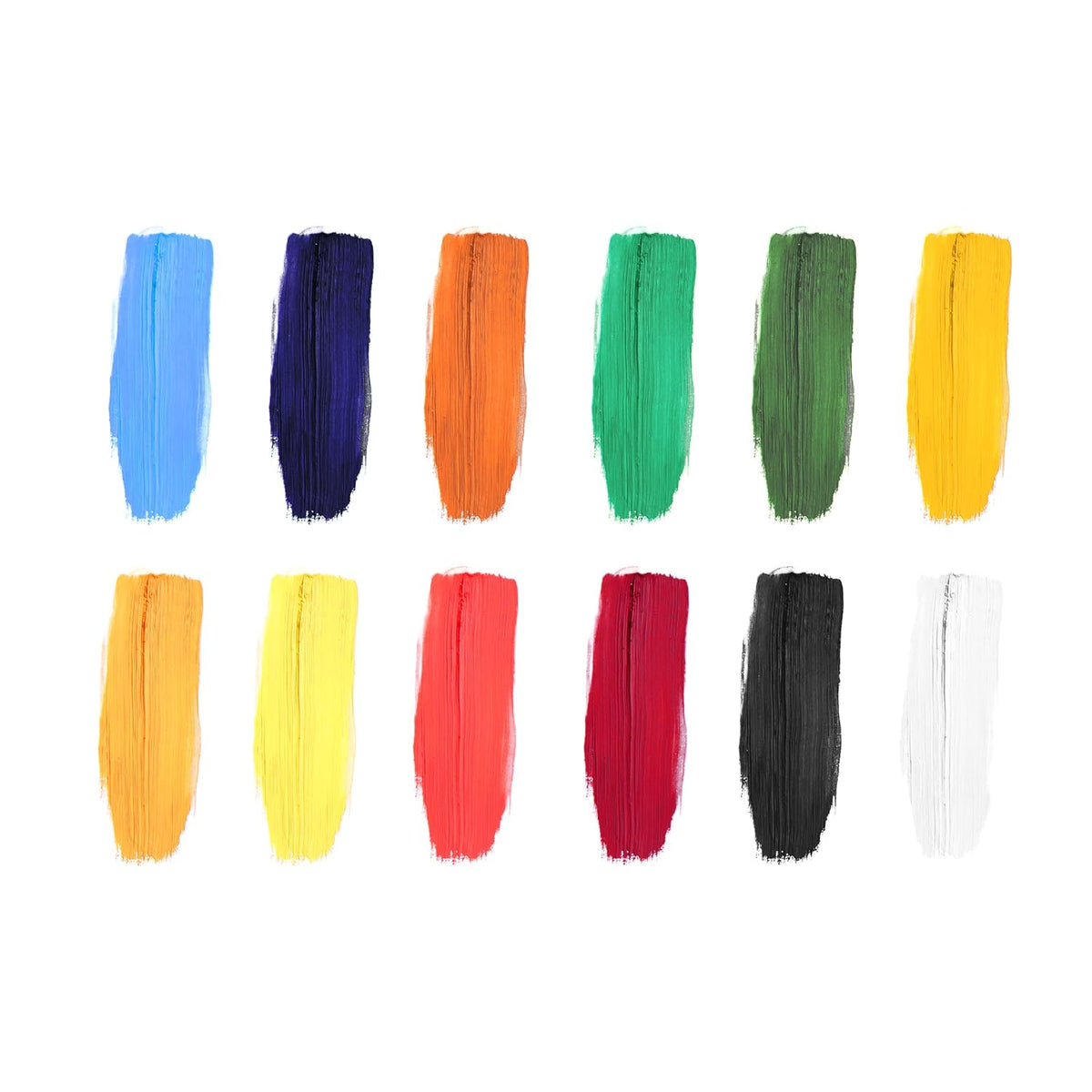 Camel Artist's Oil Color Box - 20ml Tubes, 12 Shades
