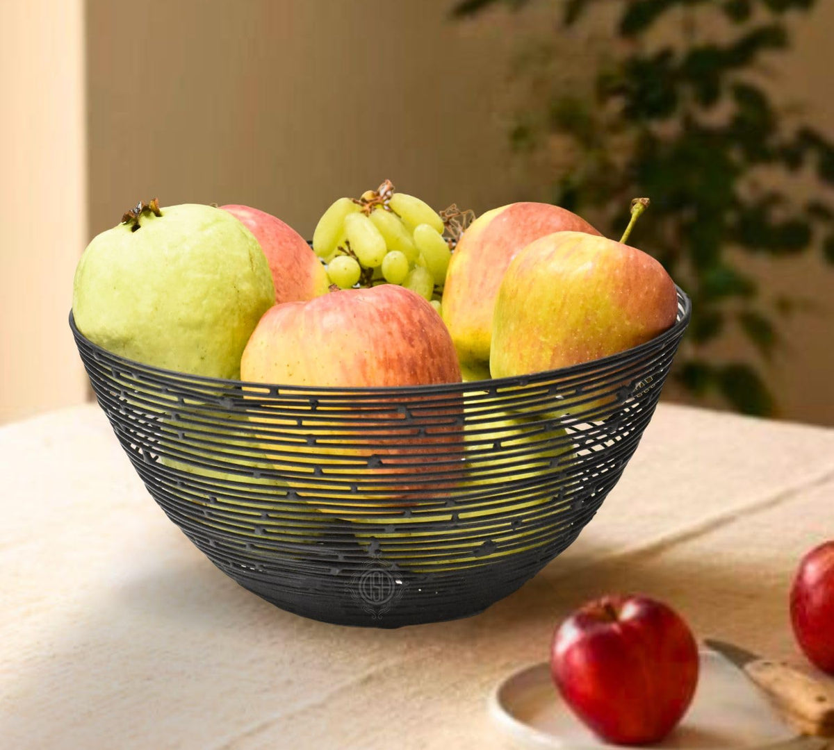 DSH Fruit & Vegetables Basket Organizer for Home & Kitchen Multipurpose Fruits & Vegetables Basket Modern Fruits Vegetable Basketfor Kitchen Dining Room. (Large)