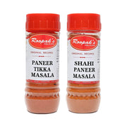ROOPAK'S PIK-N-PAY Shahi Paneer Masala & Paneer Tikka Masala Combo Pack - 100gm Each | Ready To Use Indian Spice Mix For Curries Preparation | 100% Vegetarian And Preservatives Free