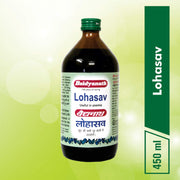 Baidyanath Asli Ayurved Lohasav I Anaemia Syrup I 450 ml (Pack of 2)