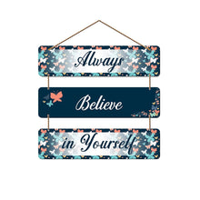 Artvibes Always Believe in Yourself Decorative Wall Art