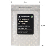 Urban Platter California Unblanched Almond Flour, 1kg (Naturally Gluten-free, Low-Carb, Ideal for Baking & Keto Recipes)