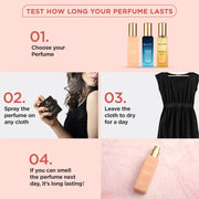 Bella Vita Luxury GLAM | Long Lasting Liquid EDP 20ml for Woman | with African Orange, Jasmine and Patchouli | Floral and Woody Premium Fragrance for Women (Pack of 1)