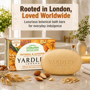 Yardley Oatmeal And Almond Bar Soap, 4.25 Ounce