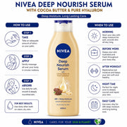 NIVEA Cocoa Butter Body Lotion for Dry Skin 400ml