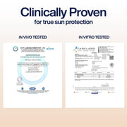 WishCare Daily Fluid Tinted Sunscreen SPF50 PA++++ | M201 | Broad Spectrum Protection for all skin types| In-Vivo Tested Tinted Sun Screen | D-Panthenol, Niacinamide, Ectoin & Ginseng | Evens & Protects | 50ml