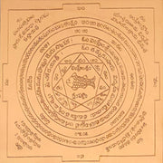 Aalayam Selveer Maha Matsya Yantra(Vastu Matsya Yantra) | Maha Matsya Yantram Telugu Size 6"x6" Copper Brown Colour 1 Piece