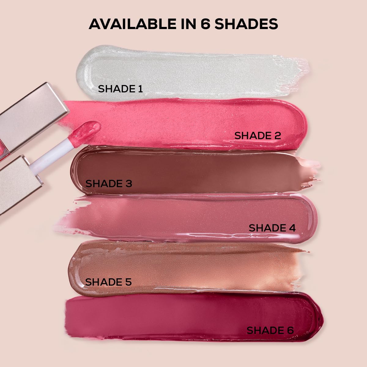 INSIGHT Professional Hydrating Lip Gloss - Truffle Brew | Non-Sticky, Long-Lasting Moisture & Shine | Infused with Vitamin E & Coconut Oil | Sheer, Glossy Finish | For Soft, Plump Lips (10g)