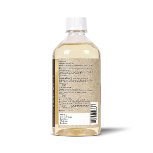 Urban Platter Japanese Style Rice Vinegar (Komezu), 500ml [All Natural Vinegar Traditionally Brewed and Seasoned]