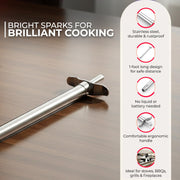 E-COSMOS® Gas Lighter for Kitchen Gas Stove 1 Feet Long Stainless Steel