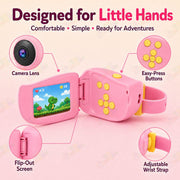 Toy Imagine Kids Digital Camera 1080P with 2-Inch Screen & Games
