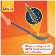 Gala No Dust – India's No. 1 Broom | Extendable Handle, No Ladder Needed for Ceiling & Fan Cleaning | Broomstick Jhadu | Traps Fine Dust & Hair, No Back Strain