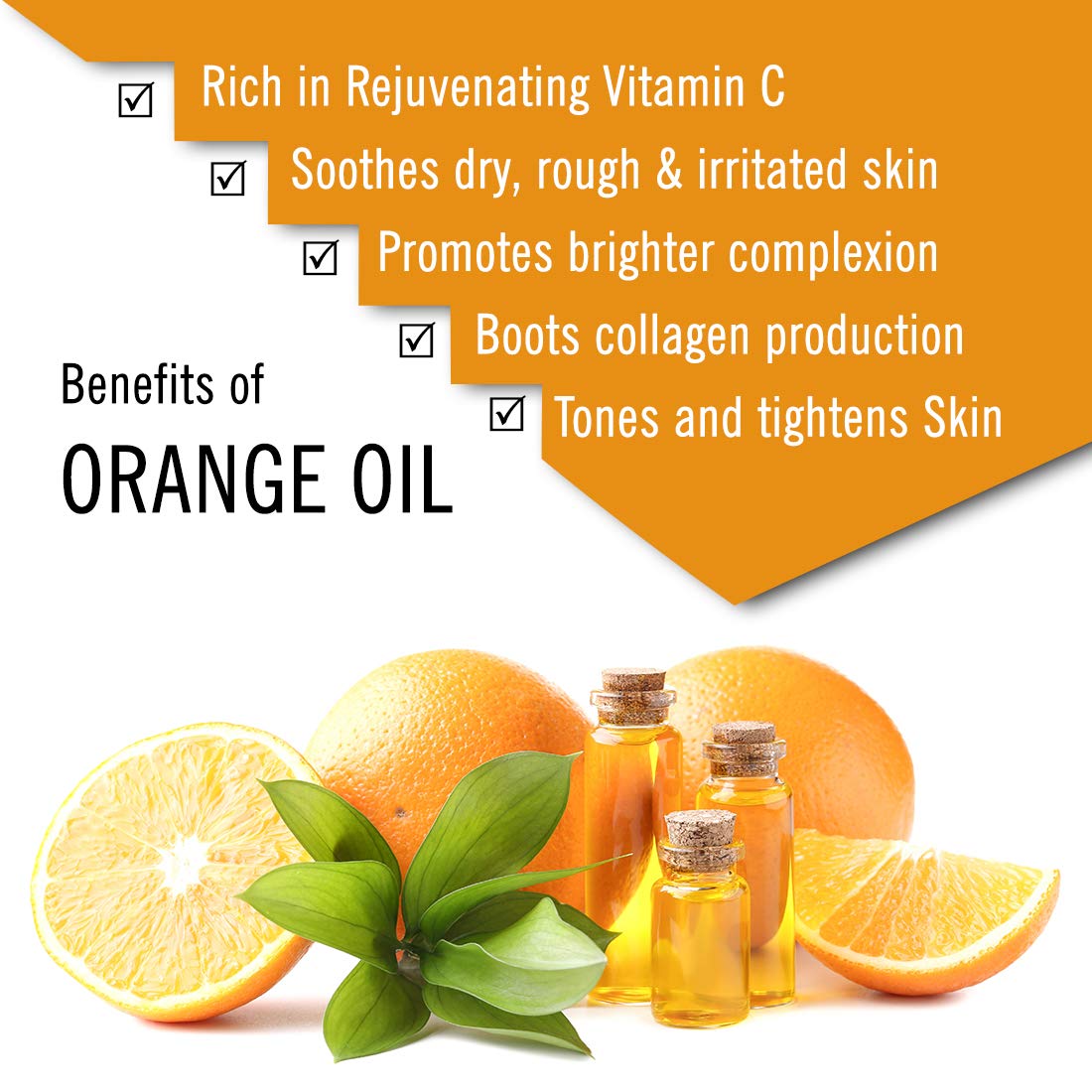 Keya Seth Aromatherapy Skin Defence Orange Body Oil Skin Lightening, Rejuvenating Non-Sticky for Daily Use After Bath, Massage Oil Enriched with Orange & Vitamin C (200 ml (Pack of 1))