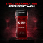 Beardo Godfather Body Wash for Men, 200ml | Powerful and Energising Bodywash for Men | Luxurious Lather and Refreshing Shower Gel | Goodness of Licorice Extract for Long Lasting Fragrance
