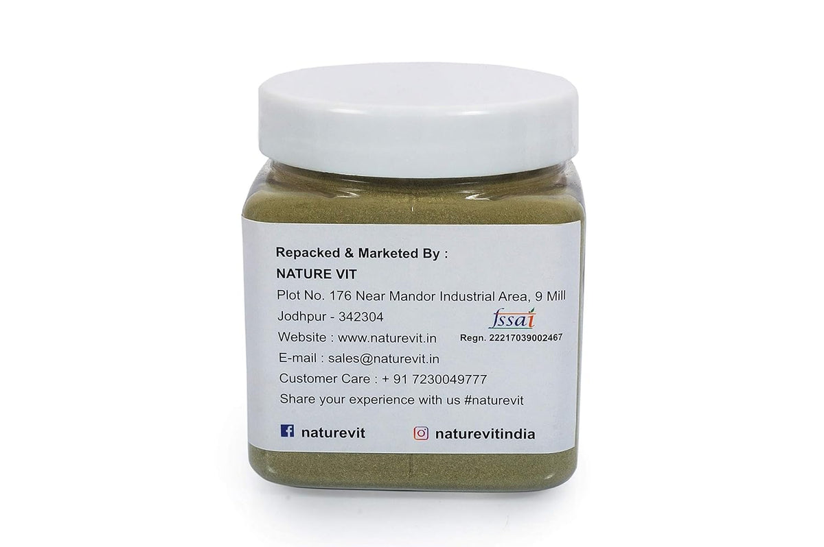 NatureVit Barley Grass Powder 250g | Alkalizing Superfood for Detox & Immunity | Rich in Chlorophyll, Enzymes & Antioxidants | Vegan & Gluten-Free