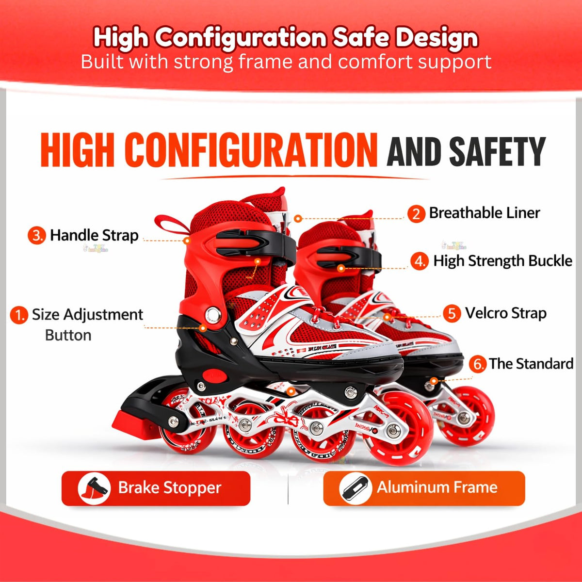 Toy Imagine Adjustable Inline Skates