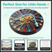 Toy Imagine Rope Logic Puzzle Game for Kids & Adults, Strategy Brain Teaser