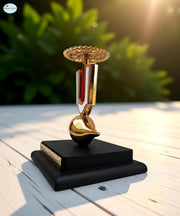 SHINDE EXPORTS Religious Plastic car Dashboard Idols Accessories Stand venkateshwara Shiva tirupati Balaji, Ganesha for Decoration Items Symbol (Sudarshan & shankh)