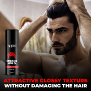 Beardo Strong Hold Hair Spray, 192 ml (Pack of 2) | Hair Spray for Men | Hair Styling | Hair Setting Spray | Hair Fixing Spray | Strong Hold | Natural Shine