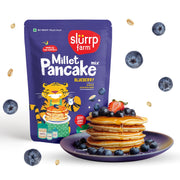 Slurrp Farm Blueberry Millet Pancake Mix | No Maida, 150g