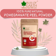 Bliss of Earth Pomegranate Peel Powder 453GM Organic Herbal For Face