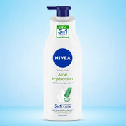 Nivea Aloe Hydration Body Lotion, 400ml (Pack of 2)