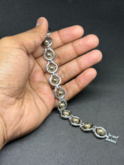 RUDRADIVINE Natural Pyrite Bracelet (8mm) | Original Pyrite Stone For All